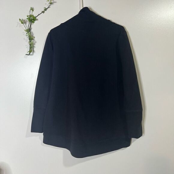 Lole Black Cowl Neck Sweatshirt Tunic Top - Picture 11 of 11